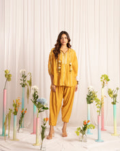 Load image into Gallery viewer, Mustard Patch kurta + Salwar