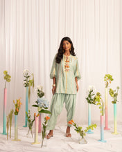 Load image into Gallery viewer, Green Patch kurta + Salwar