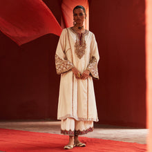 Load image into Gallery viewer, Ivory Anarkali & Pants
