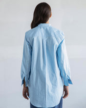 Load image into Gallery viewer, Ice Blue Drawstring Shirt