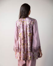 Load image into Gallery viewer, Purple printed Kurta & Pants