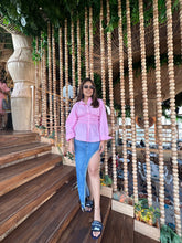 Load image into Gallery viewer, Pink Smocking Shirt