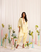 Load image into Gallery viewer, Yellow Patch kurta + Salwar