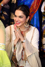 Load image into Gallery viewer, Short Ivory Kurta & Salwar