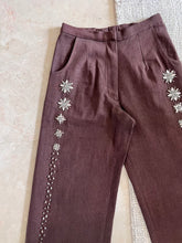 Load image into Gallery viewer, Denim Straight Pant - rusty brown