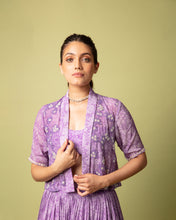 Load image into Gallery viewer, Purple Lehenga Set