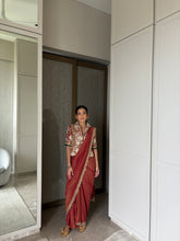 Load image into Gallery viewer, Blazer with stitched saree
