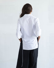 Load image into Gallery viewer, White Side Cut-Out Shirt