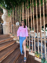 Load image into Gallery viewer, Pink Smocking Shirt