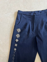 Load image into Gallery viewer, Denim Straight Pants - Deep Blue