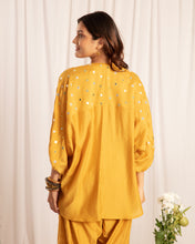 Load image into Gallery viewer, Mustard Patch kurta + Salwar
