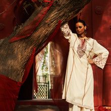 Load image into Gallery viewer, Ivory Anarkali & Pants