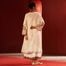 Load image into Gallery viewer, Ivory Anarkali & Pants