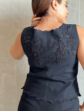 Load image into Gallery viewer, Black waistcoat