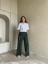 Load image into Gallery viewer, Denim Straight Pants - green