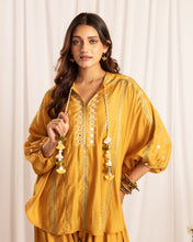 Load image into Gallery viewer, Mustard Patch kurta + Salwar