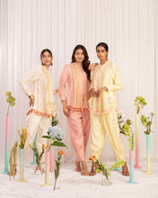 Load image into Gallery viewer, Pink Slit shirt + T pants