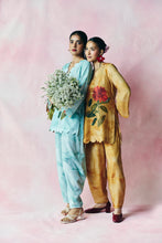 Load image into Gallery viewer, Saffron Petal Kurta Set