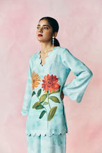Load image into Gallery viewer, Celeste Blue Kurta Set
