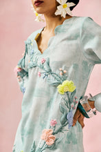 Load image into Gallery viewer, Blue Blossom Kurta Set
