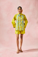Load image into Gallery viewer, Lime Appliqué Co-ord Set