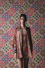 Load image into Gallery viewer, Brown checks - Shirt + Bustier + Shorts