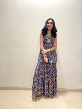 Load image into Gallery viewer, Anarkali + gharara - Purple