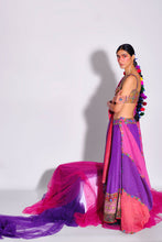 Load image into Gallery viewer, Purple Lehenga + Blouse + Dupatta