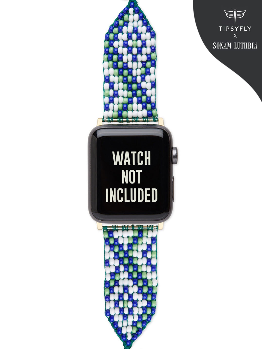 Geometric Handcrafted Apple Watch Strap