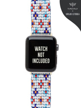 Load image into Gallery viewer, Floral Handcrafted Apple Watch Strap
