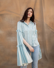 Load image into Gallery viewer, Angel sleeve shirt - Blue
