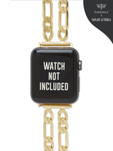 Load image into Gallery viewer, Figaro Chain Apple Watch Strap

