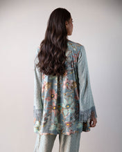 Load image into Gallery viewer, Blue printed Kurta &amp; Pants
