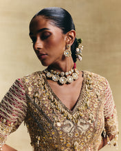 Load image into Gallery viewer, Red lehenga set
