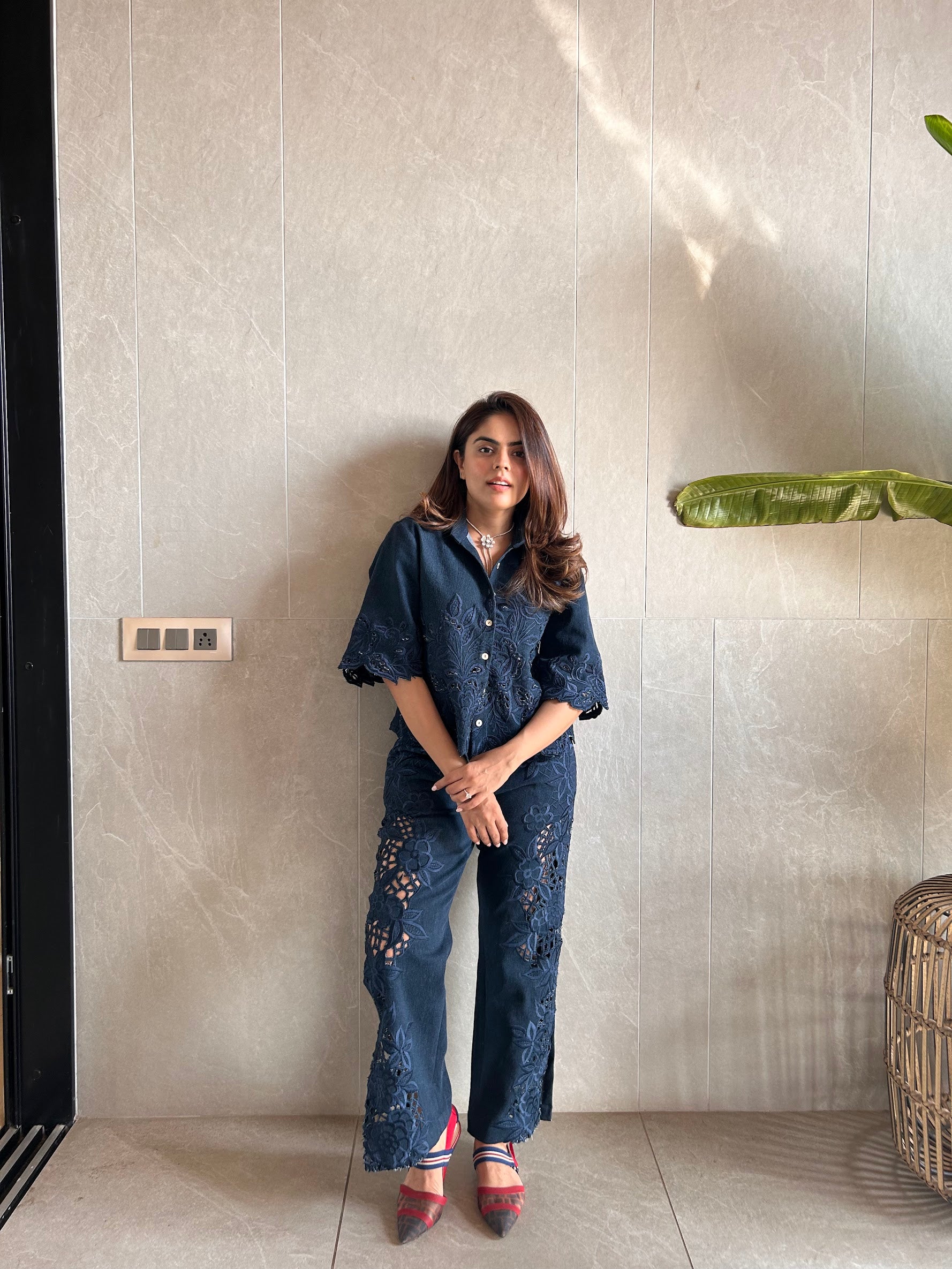 Dark Blue Shirt