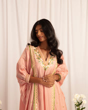 Load image into Gallery viewer, Pink Kaftan Kurta + T pants
