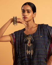 Load image into Gallery viewer, Blue kaftan set
