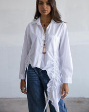Load image into Gallery viewer, White Drawstring Shirt
