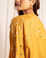 Load image into Gallery viewer, Mustard Patch kurta + Salwar
