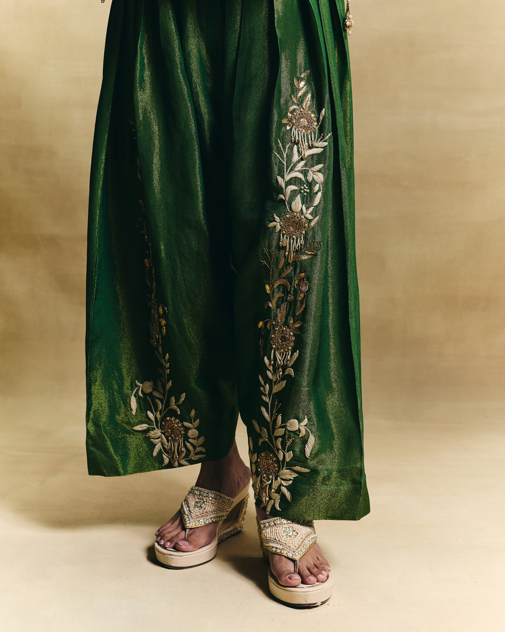 Green jacket set