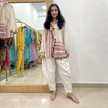 Load image into Gallery viewer, Ethnic shirt - colourful weaves
