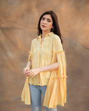 Load image into Gallery viewer, Angel sleeve shirt - Yellow
