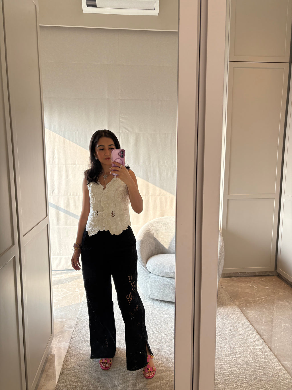 White waistcoat