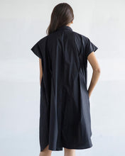 Load image into Gallery viewer, Black Pleated Dress
