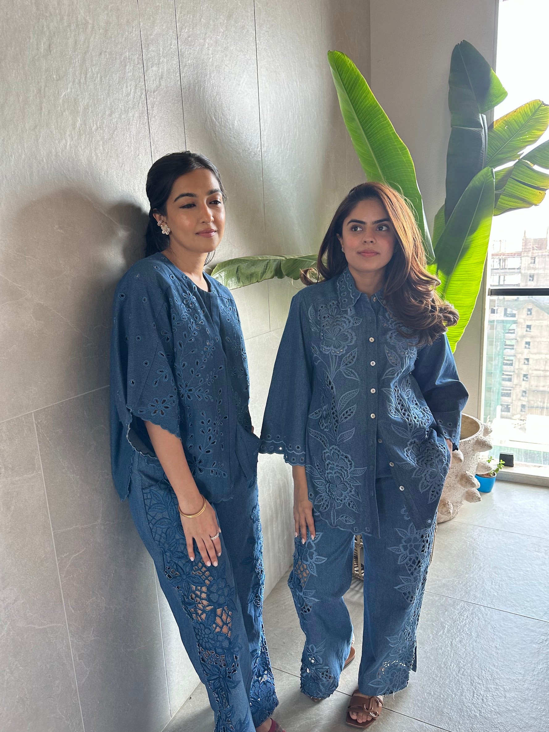 Blue anti fit shirt