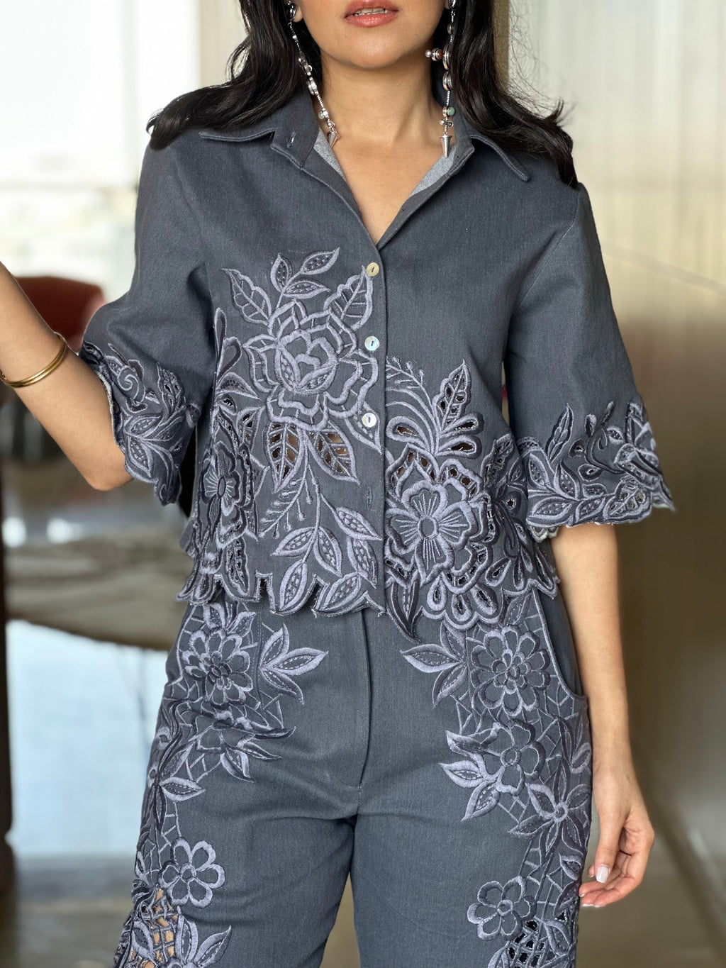 Grey Shirt