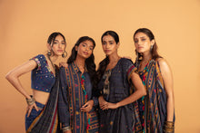 Load image into Gallery viewer, Blue kaftan set
