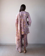 Load image into Gallery viewer, Purple printed Indian set
