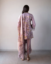 Load image into Gallery viewer, Purple printed Indian set
