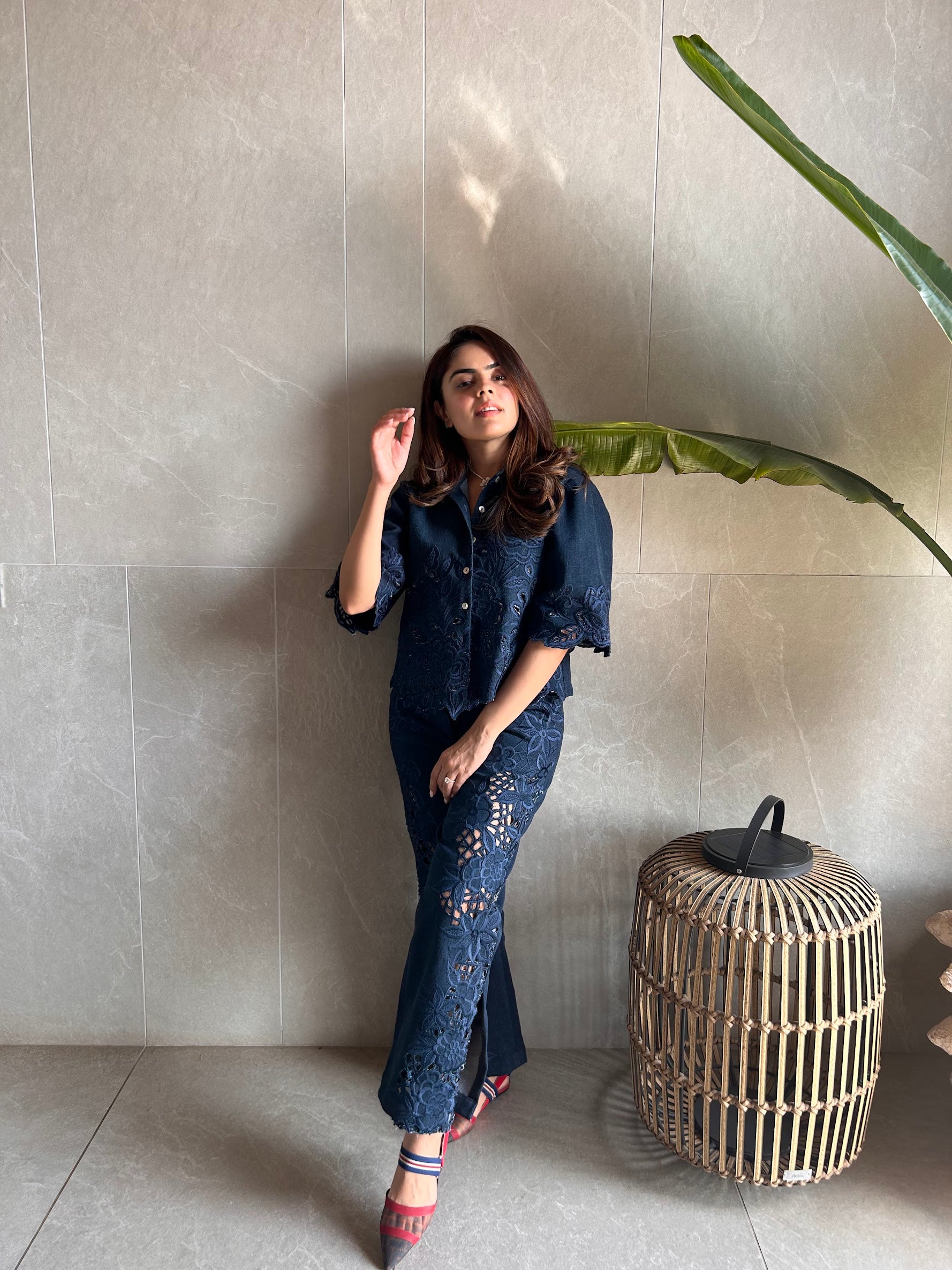 Dark Blue Shirt